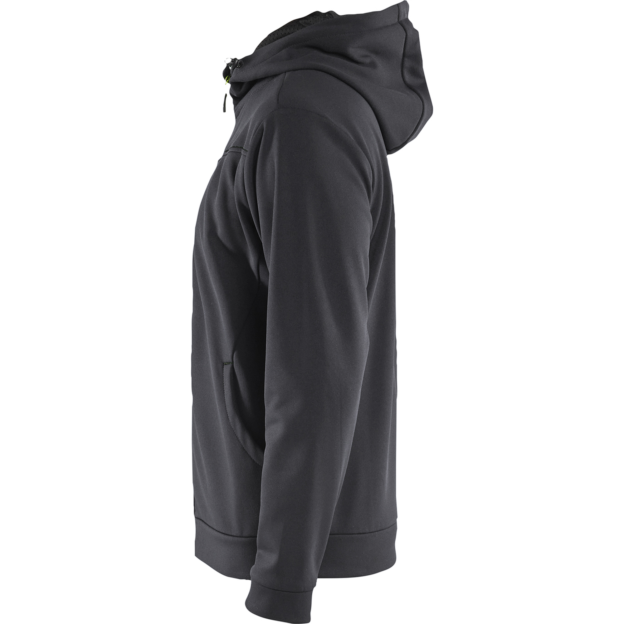 Blaklader Zip Hoodie, Medium Grey/Black (3)