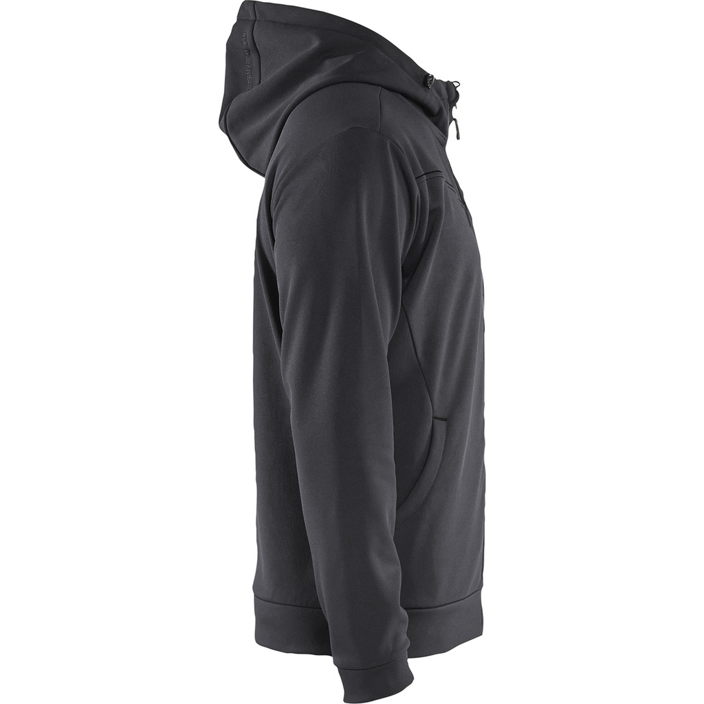 Blaklader Zip Hoodie, Medium Grey/Black (2)