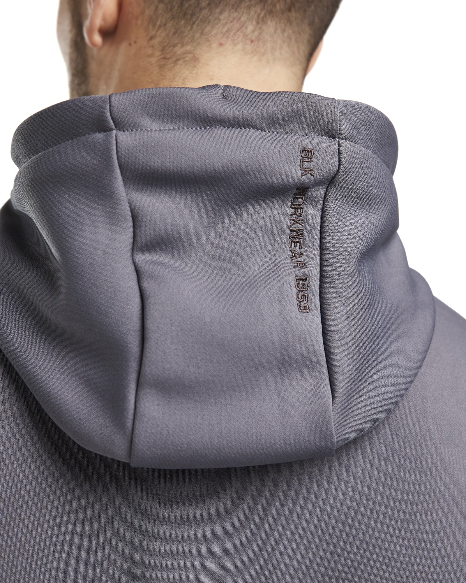 Blaklader Zip Hoodie, Medium Grey/Black (8)