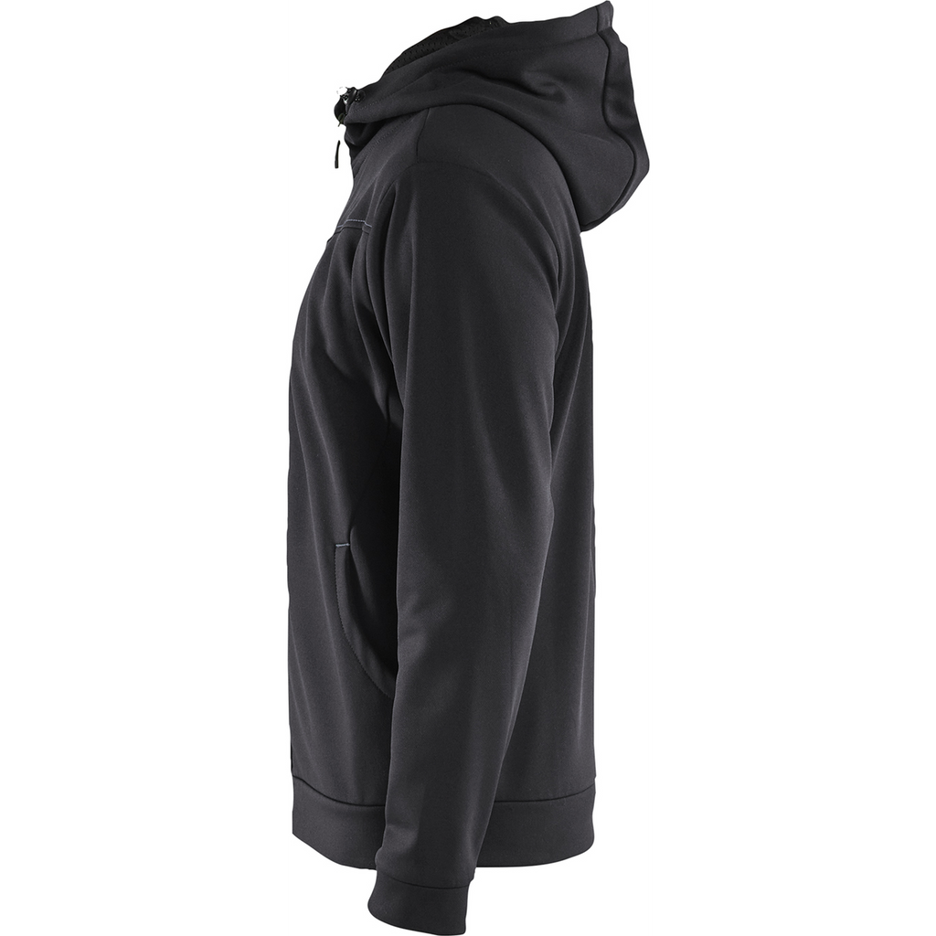 Blaklader Zip Hoodie, Black/Dark Grey (3)