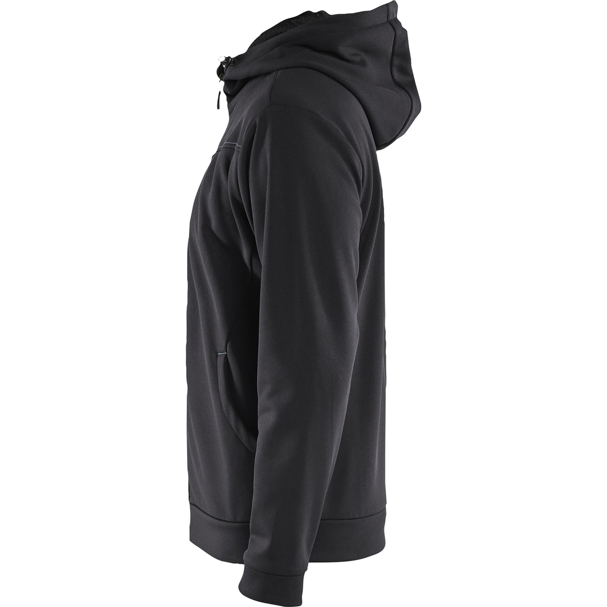 Blaklader Zip Hoodie, Black/Dark Grey (3)