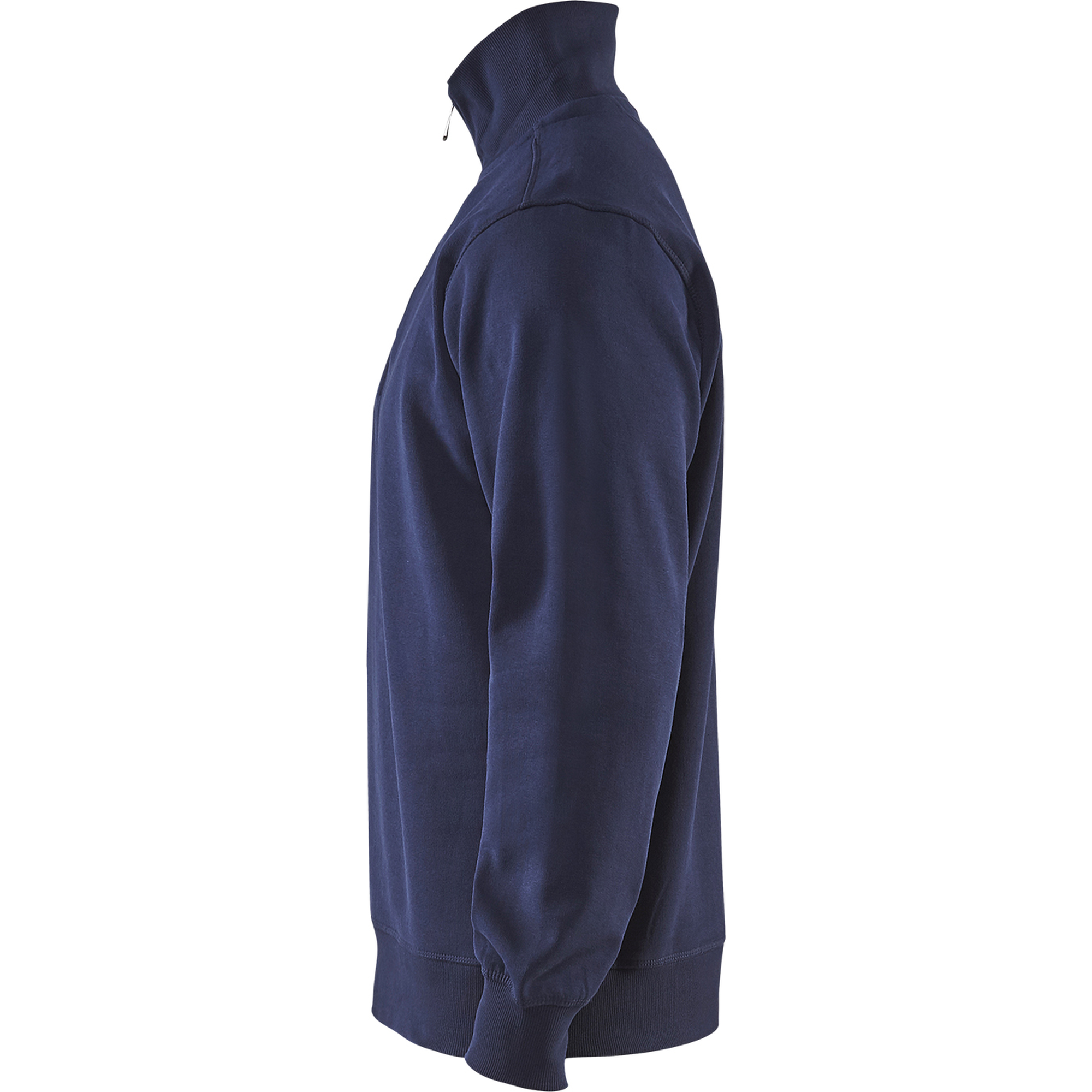 Blaklader Sweatshirt with Collar, Navy Blue (2)