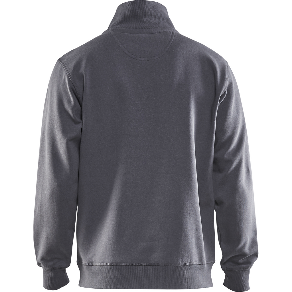 Blaklader Sweatshirt with Collar, Grey (4)