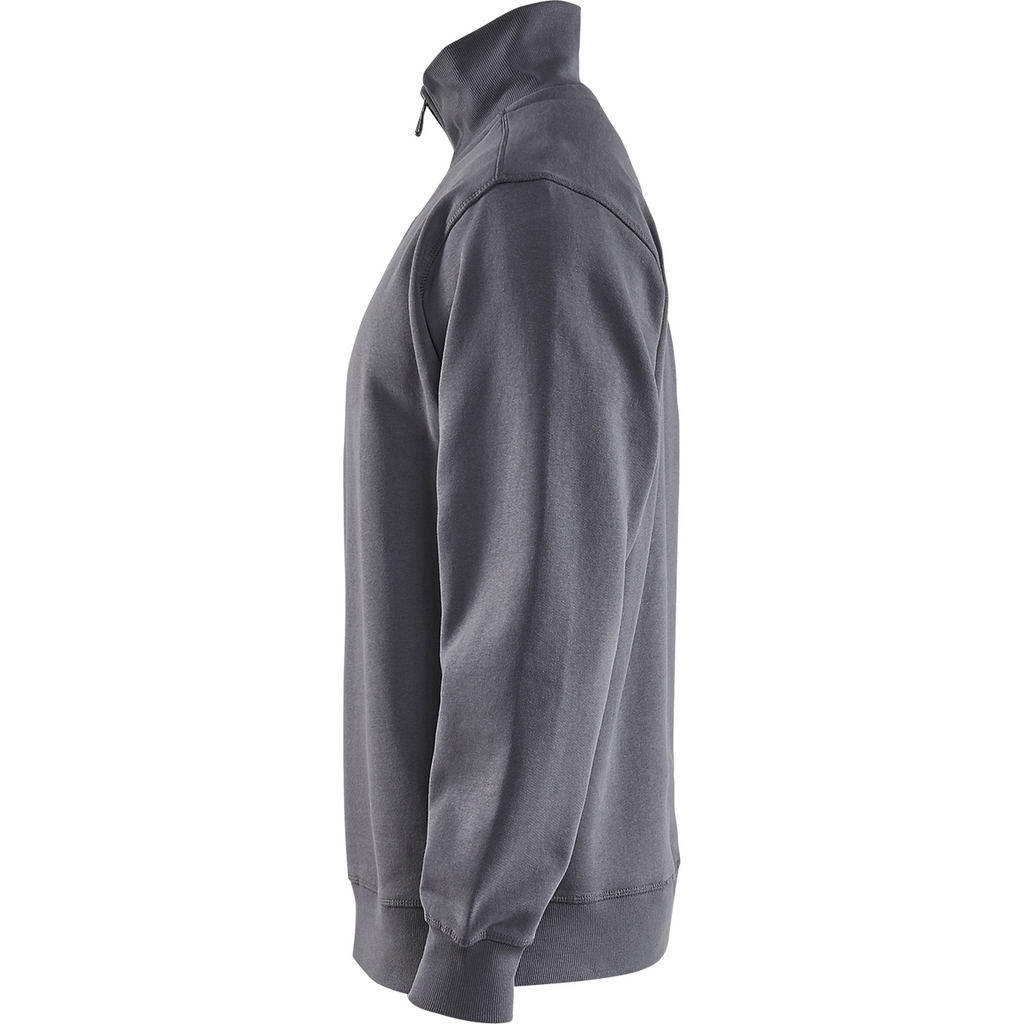 Blaklader Sweatshirt with Collar, Grey (3)