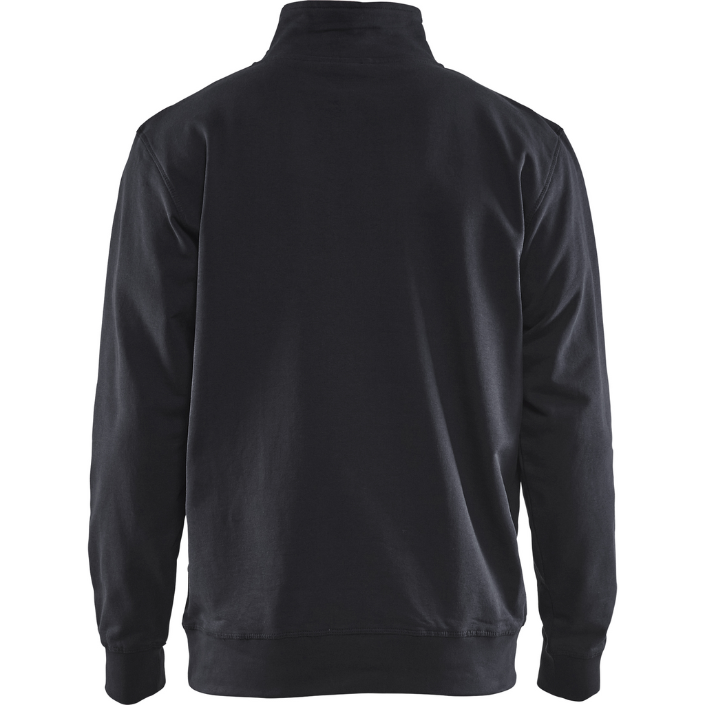 Blaklader Sweatshirt with Collar, Black (3)