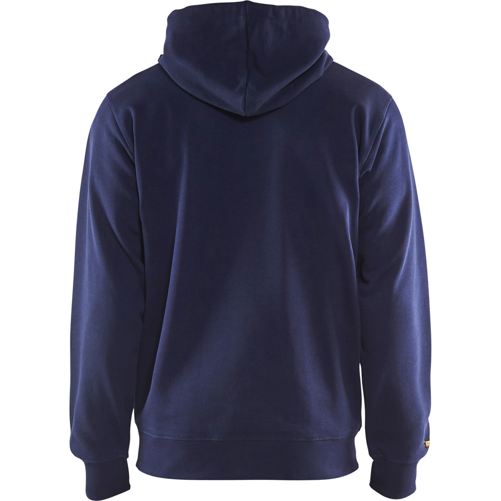 Blaklader Hooded Sweatshirt with Zip, Navy Blue (4)