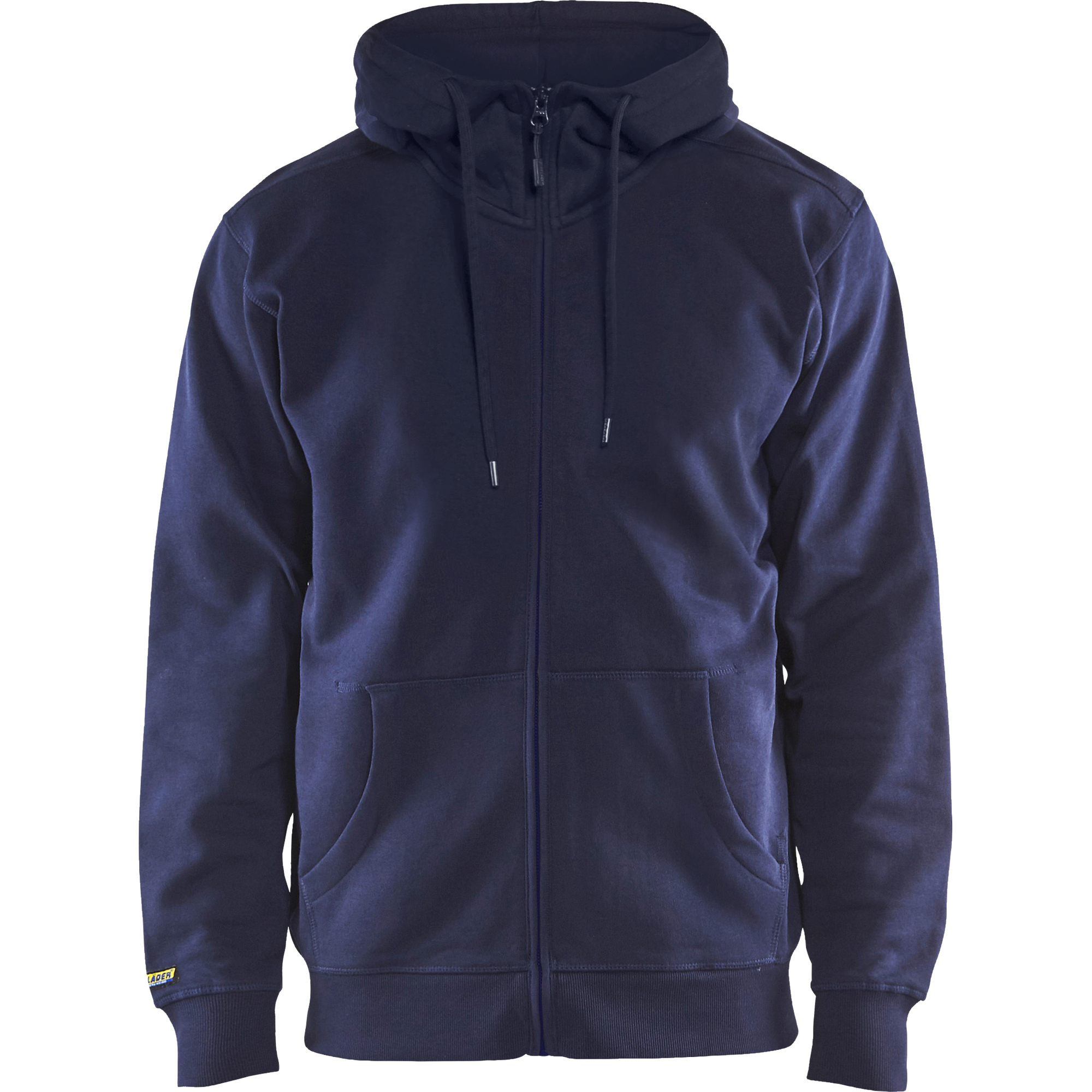 Blaklader Hooded Sweatshirt with Zip, Navy Blue