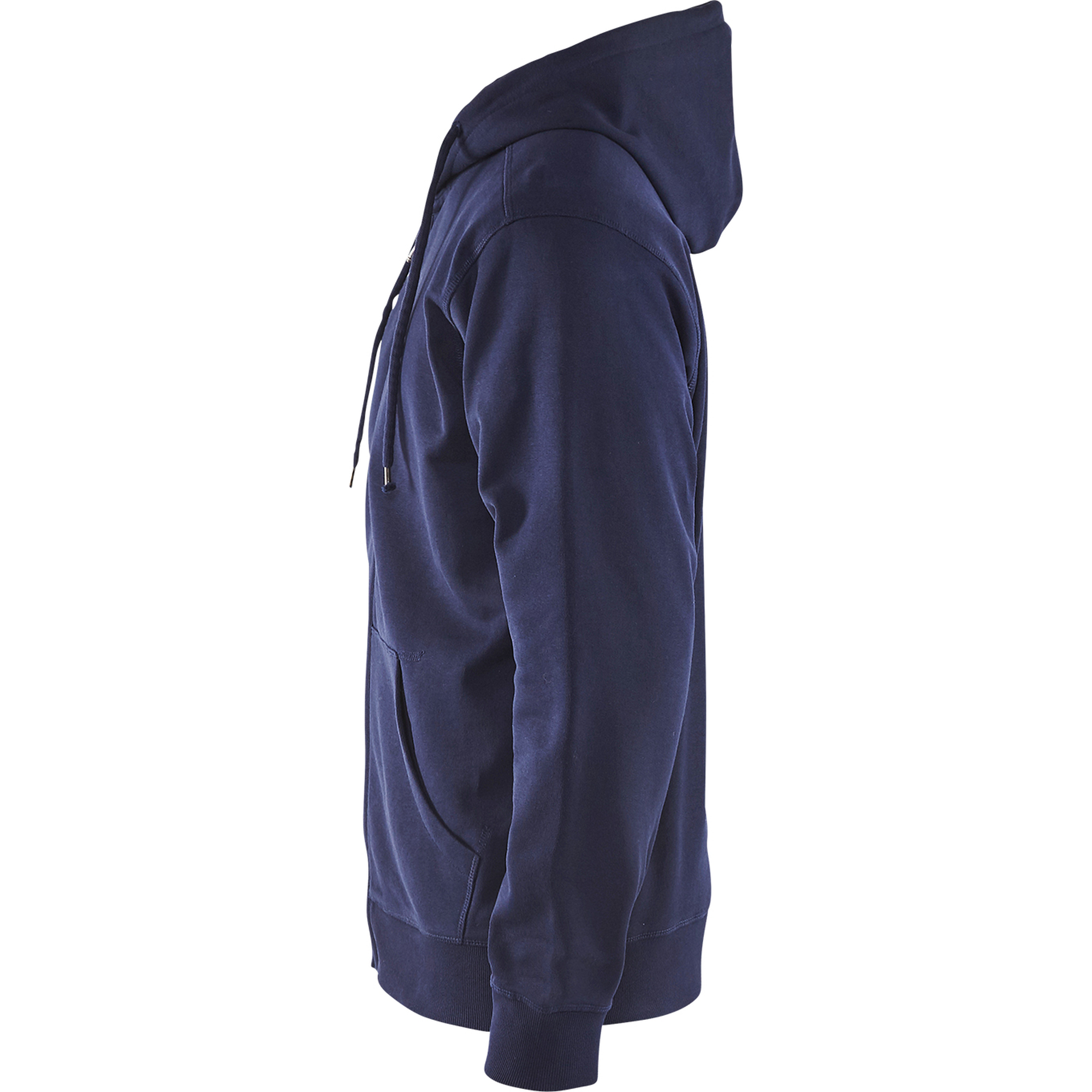 Blaklader Hooded Sweatshirt with Zip, Navy Blue (3)