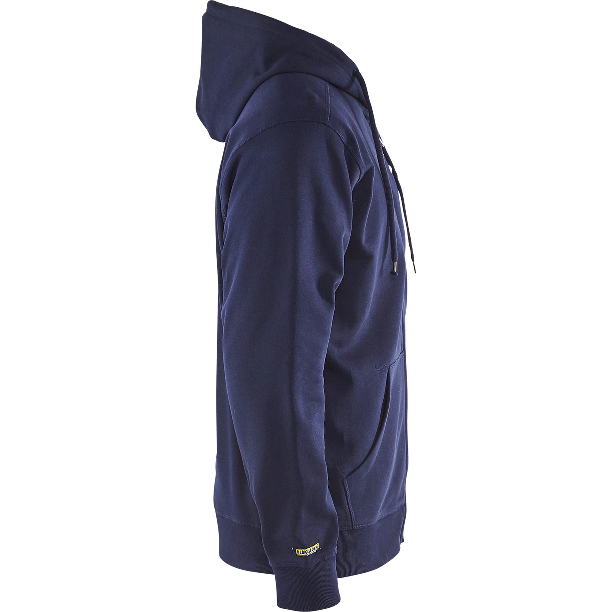 Blaklader Hooded Sweatshirt with Zip, Navy Blue (2)