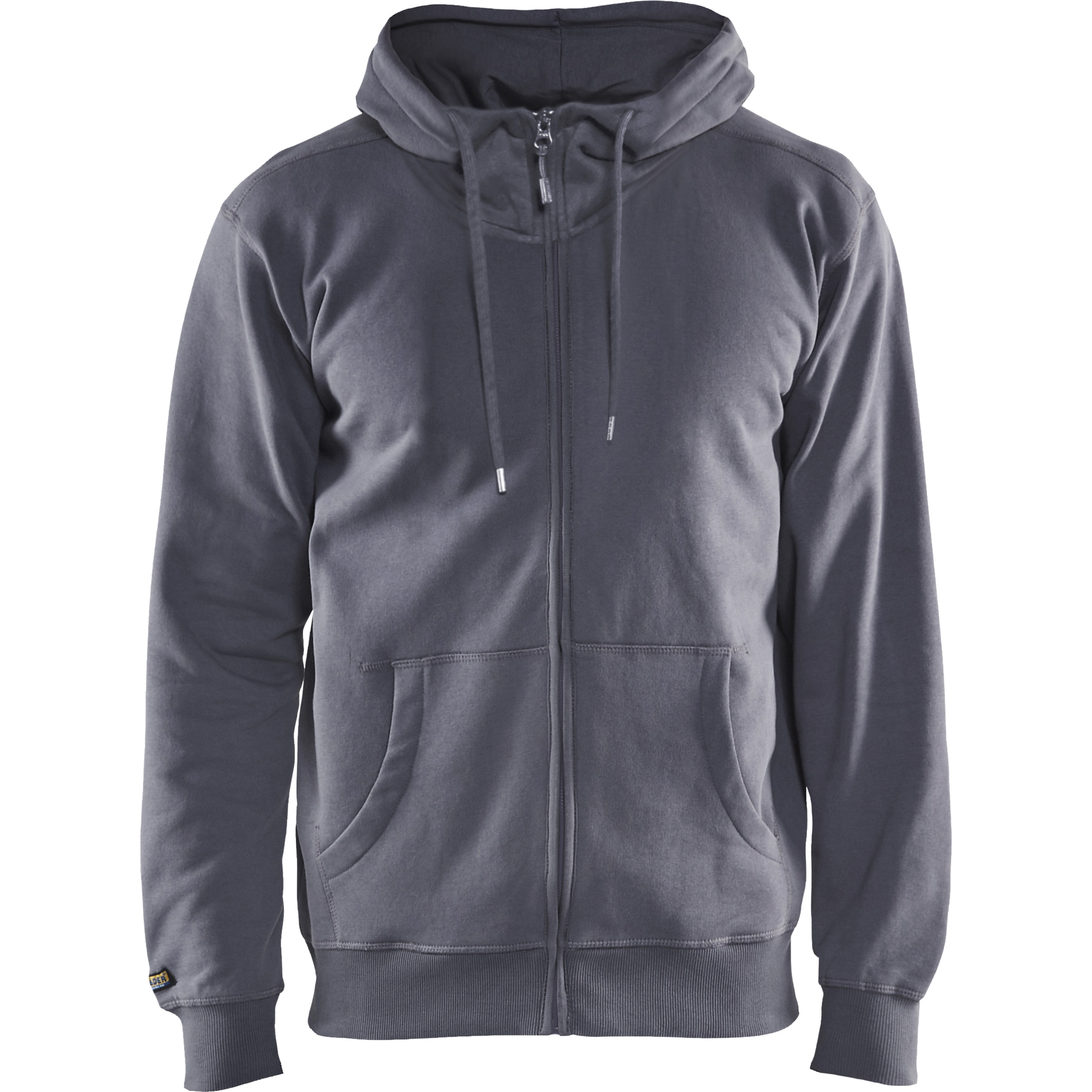 Blaklader Hooded Sweatshirt with Zipper, Grey