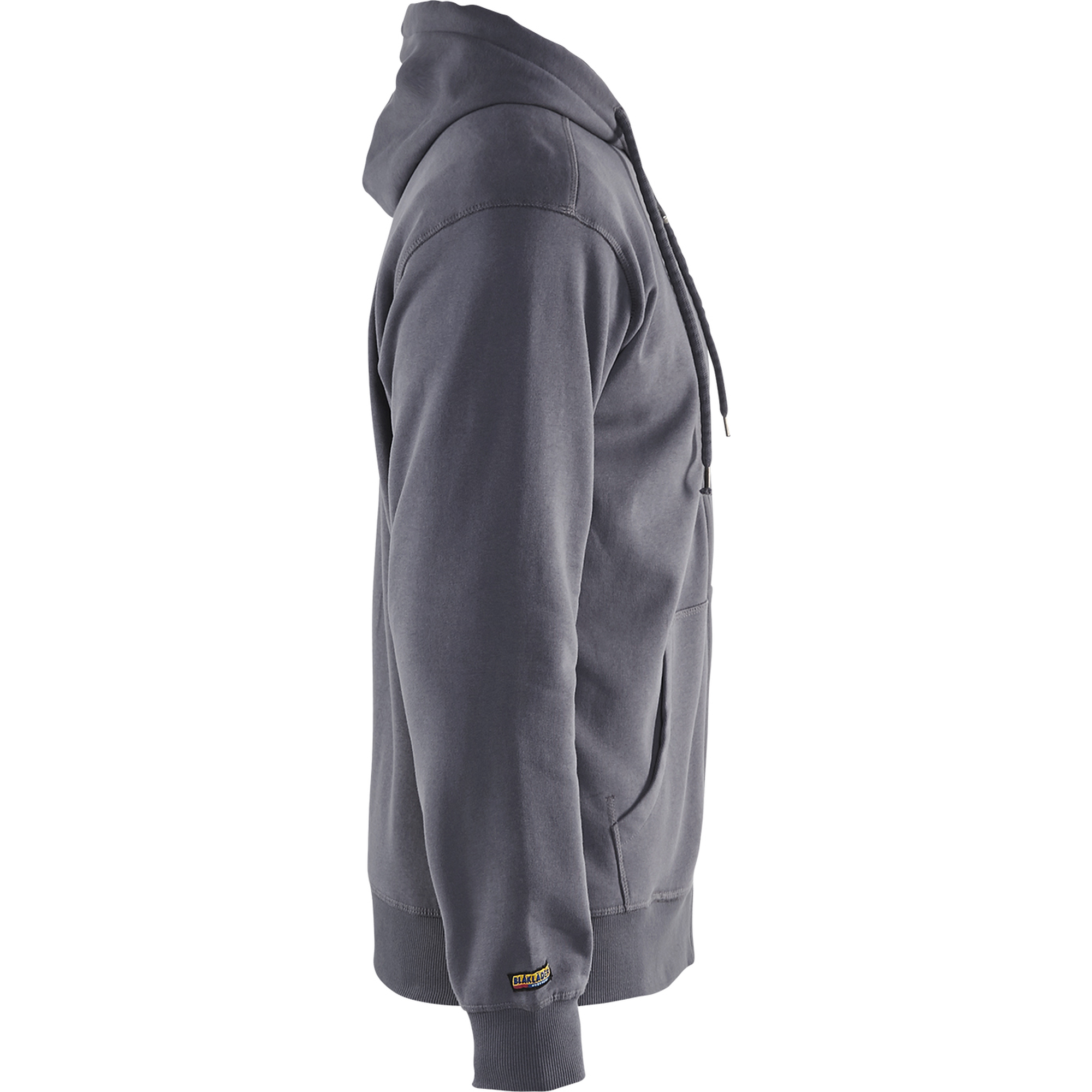 Blaklader Hooded Sweatshirt with Zipper, Grey (2)