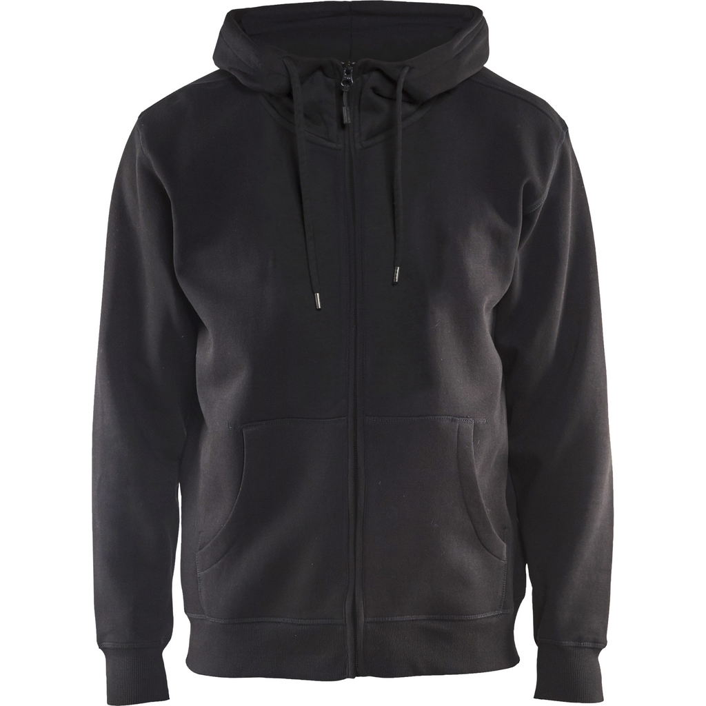 Blaklader Hooded Sweatshirt with Zip, Black