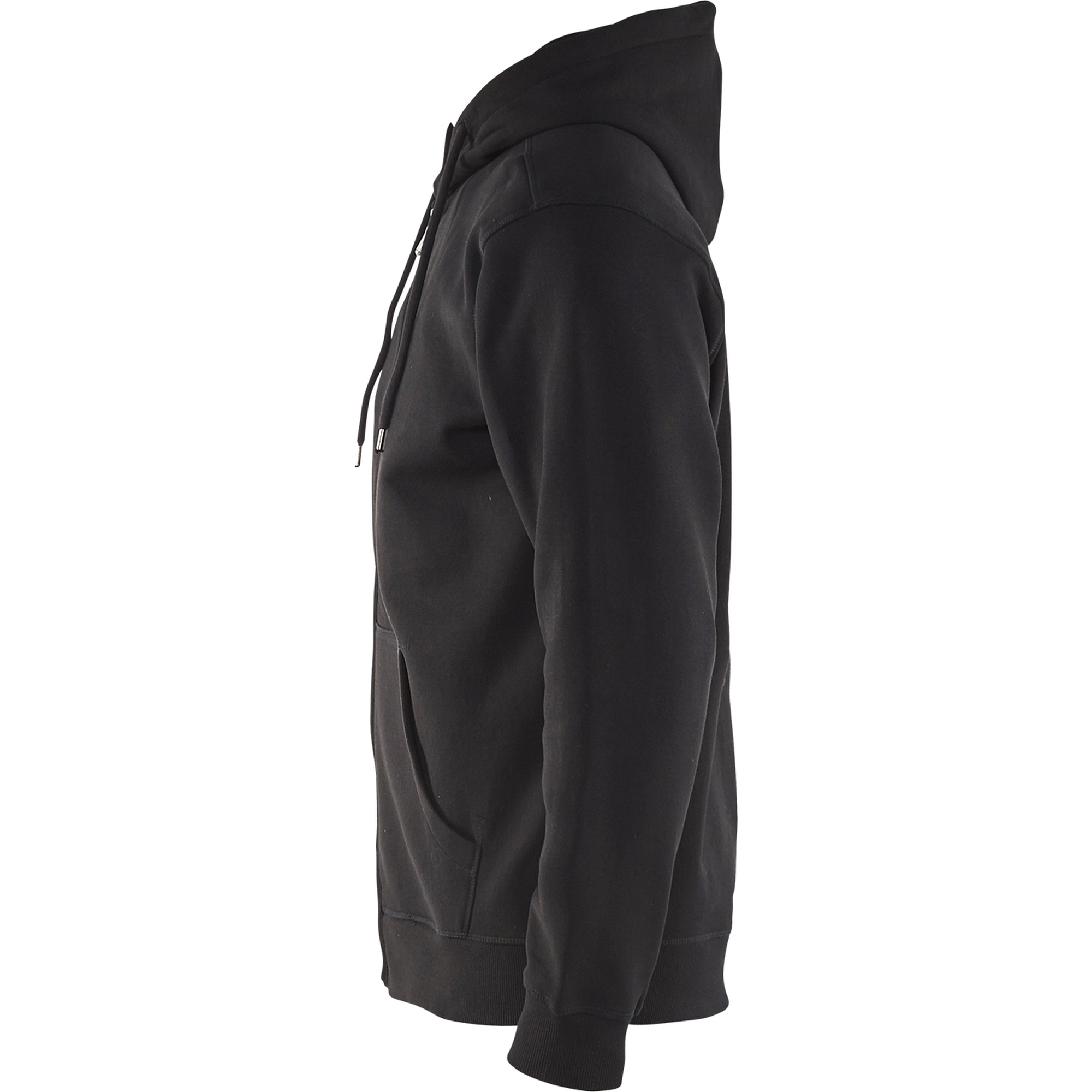 Blaklader Hooded Sweatshirt with Zip, Black (3)