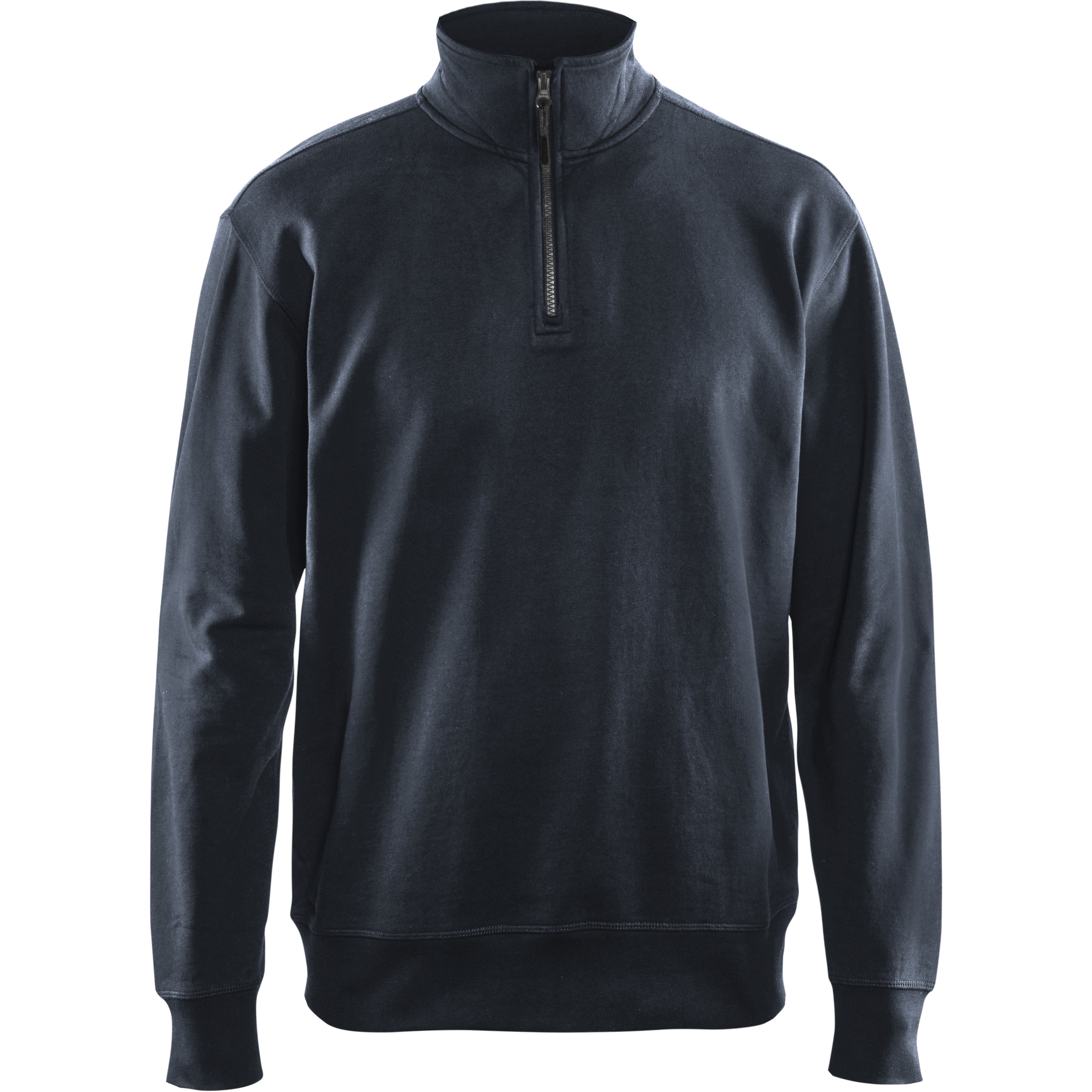 Blaklader Half-Zip Sweatshirt, Dark Navy Blue