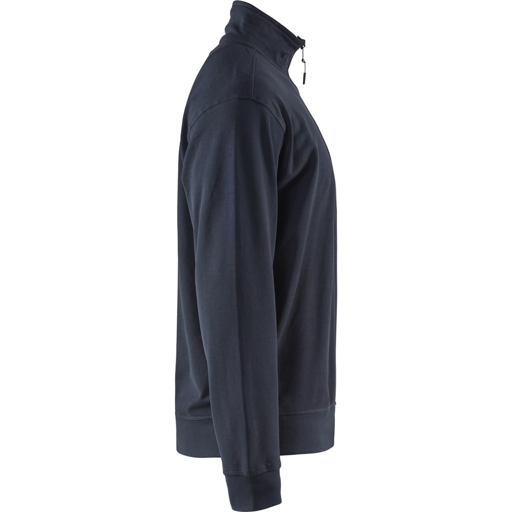 Blaklader Half-Zip Sweatshirt, Dark Navy Blue (2)