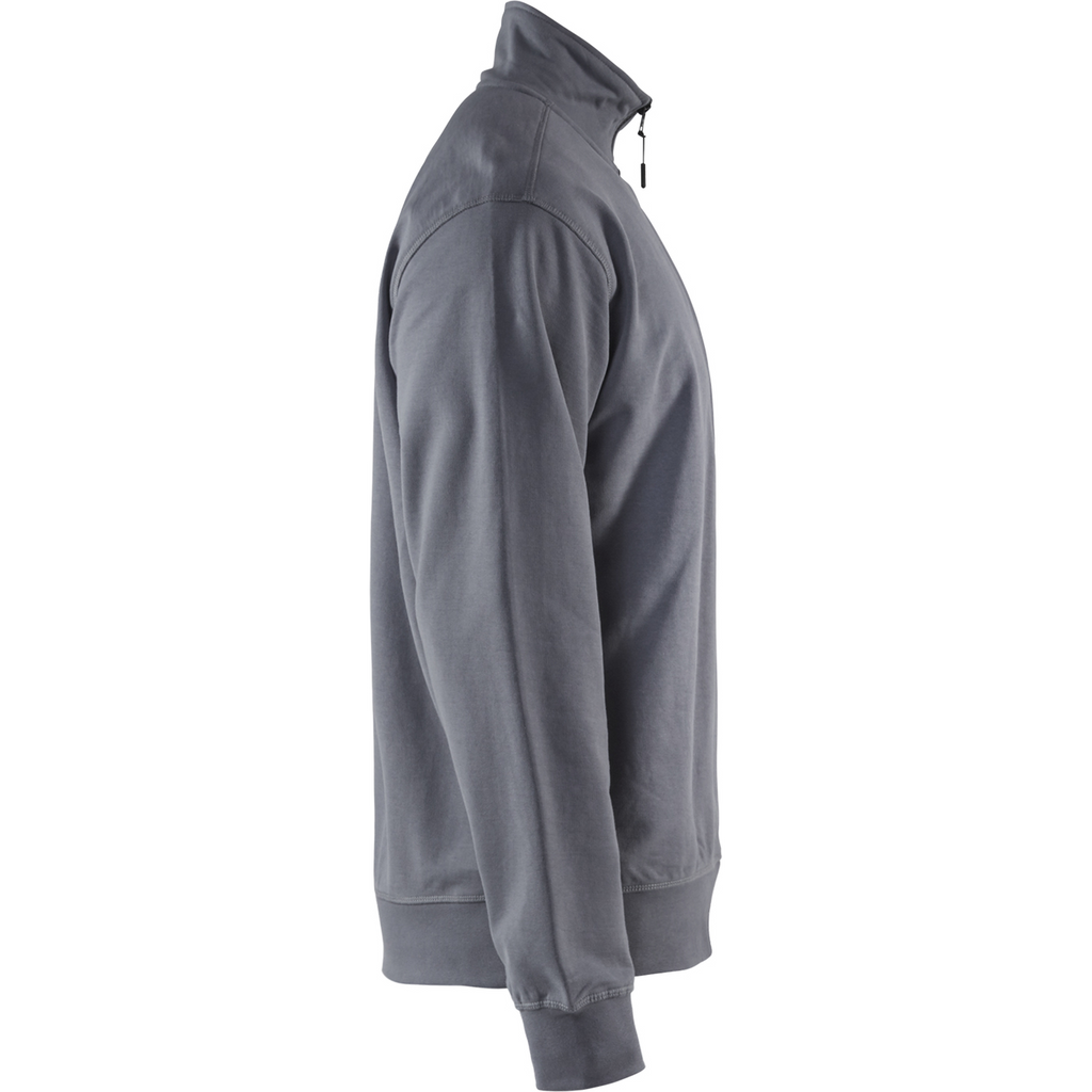 Blaklader Half Zip Sweatshirt, Grey (2)