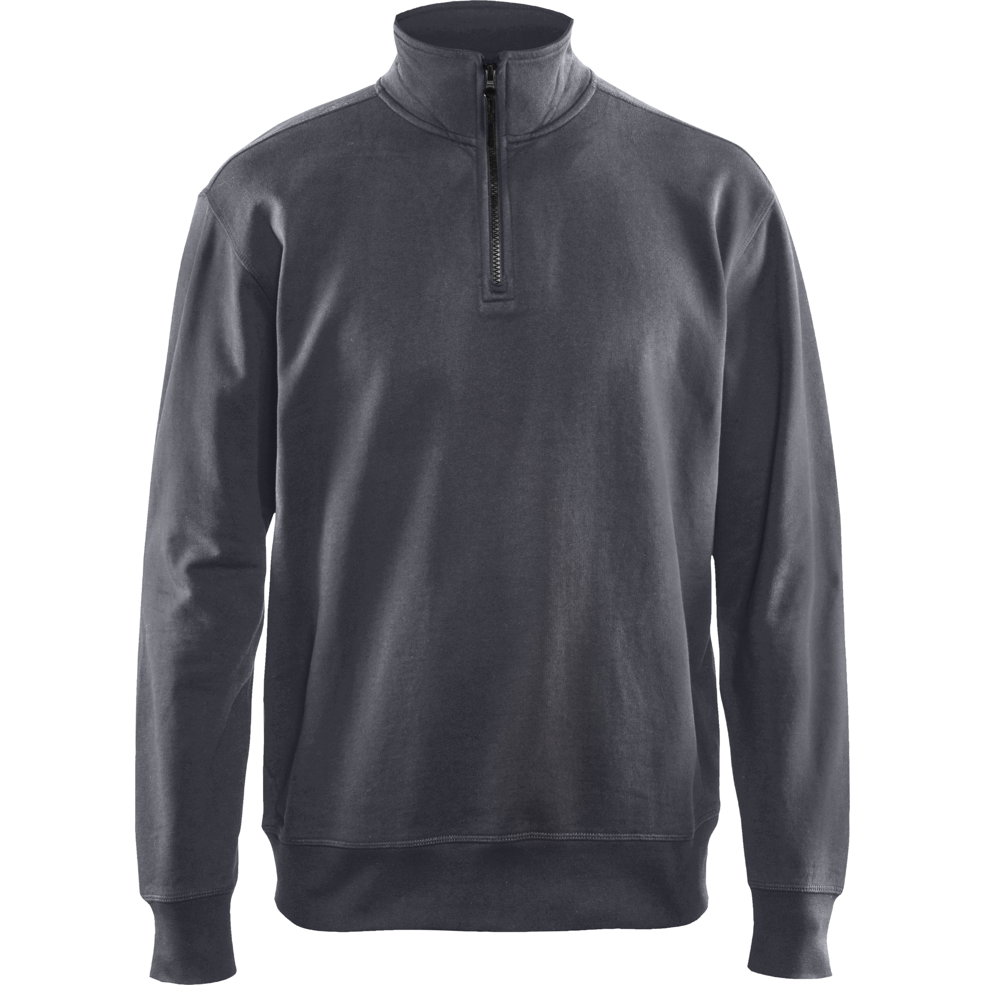 Blaklader Half-Zip Sweatshirt, Medium Grey