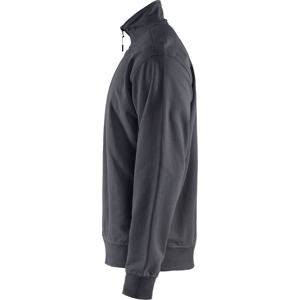 Blaklader Half-Zip Sweatshirt, Medium Grey (3)