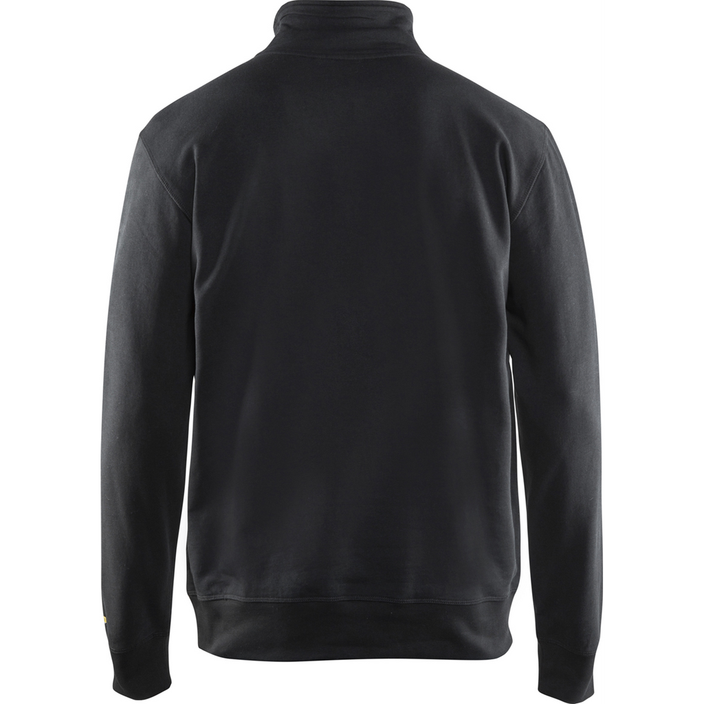 Blaklader Half Zip Sweatshirt, Black (4)