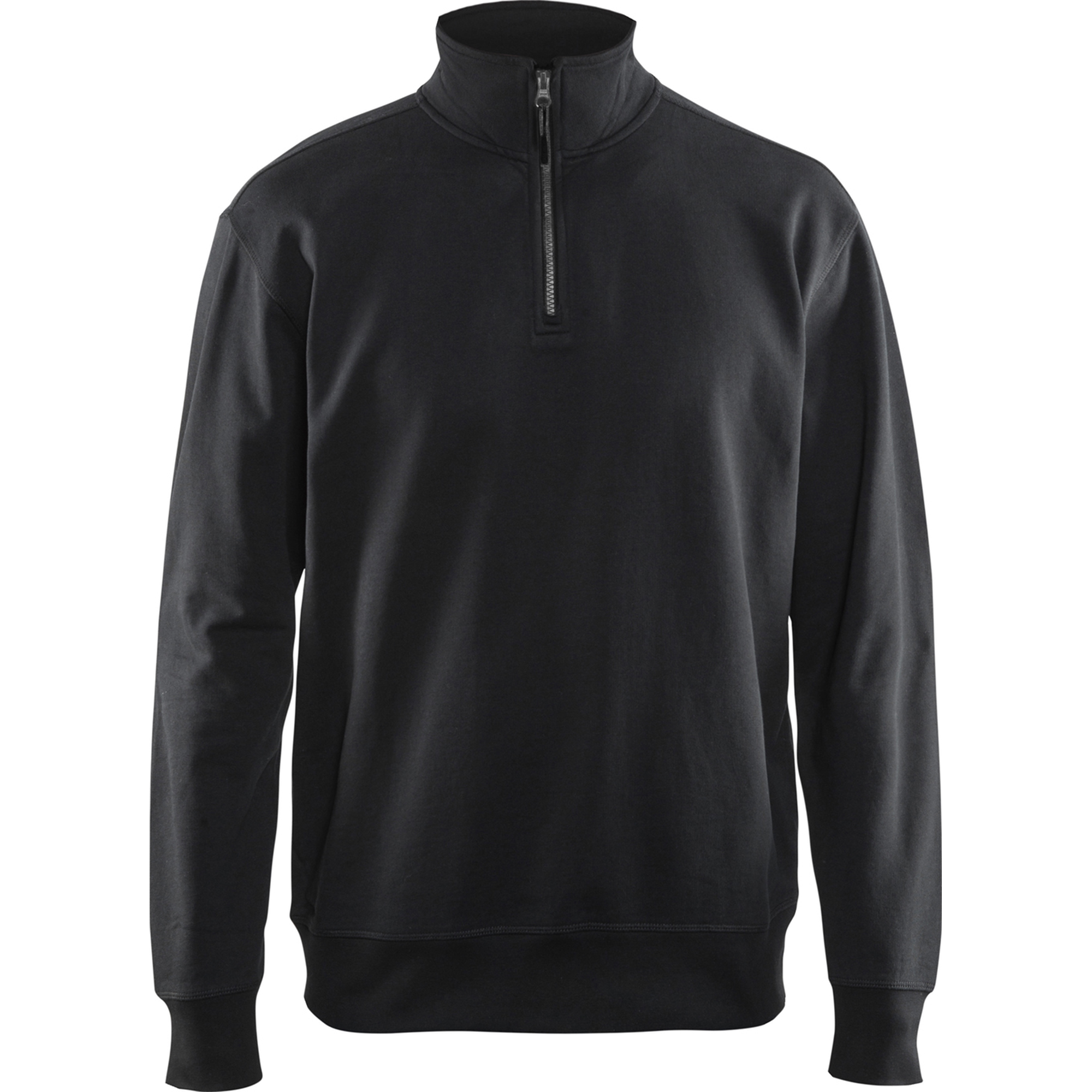 Blaklader Half Zip Sweatshirt, Black