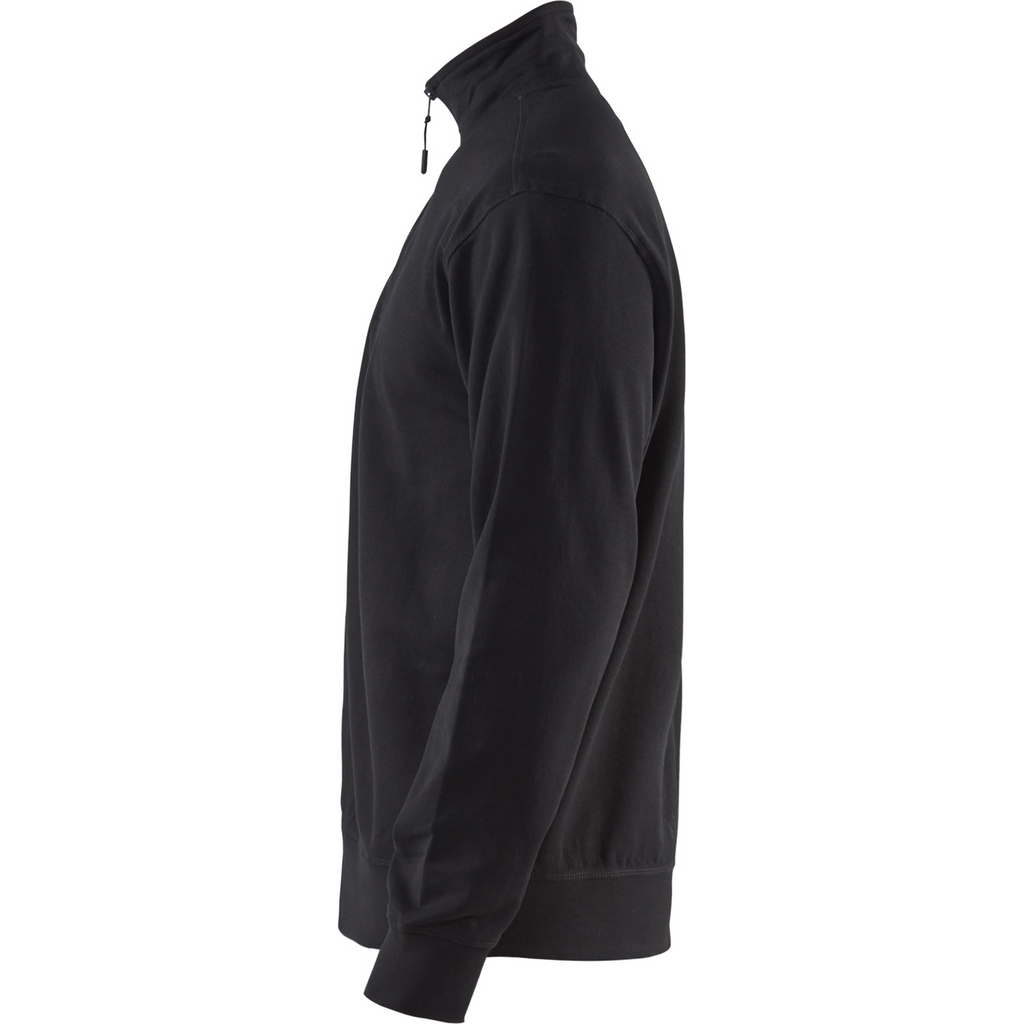 Blaklader Half Zip Sweatshirt, Black (3)