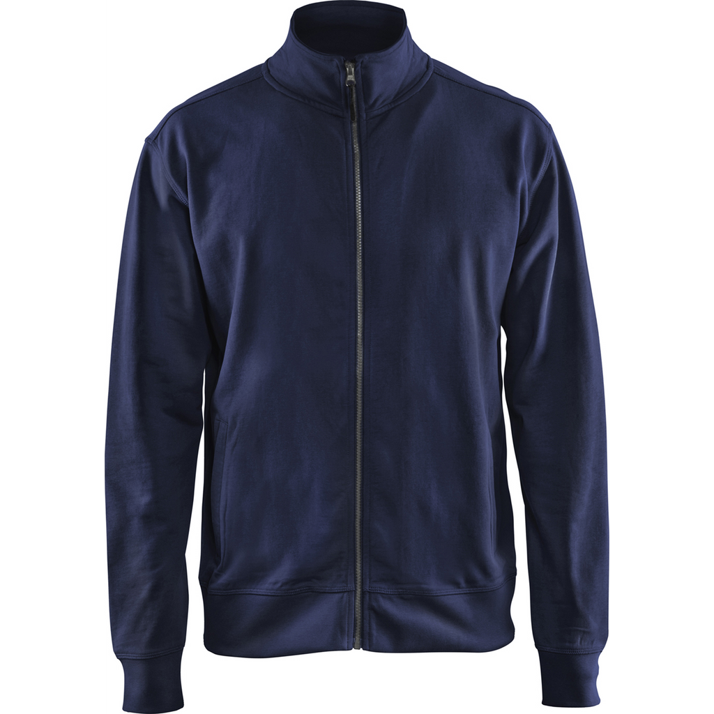 Blaklader Sweatshirt Jacket, Navy