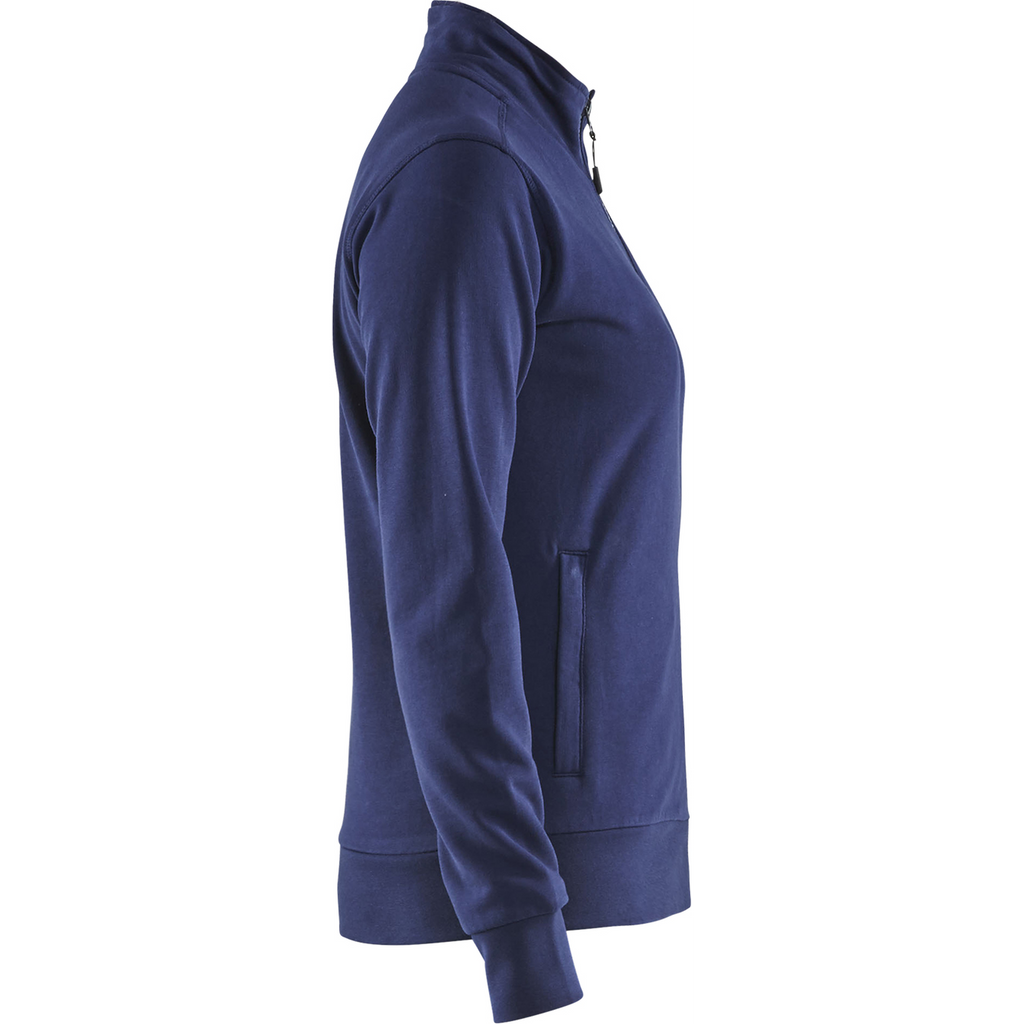 Blaklader Ladies Sweatshirt Jacket, Navy (2)