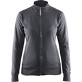 Blaklader Ladies Sweatshirt Jacket, Dark Grey
