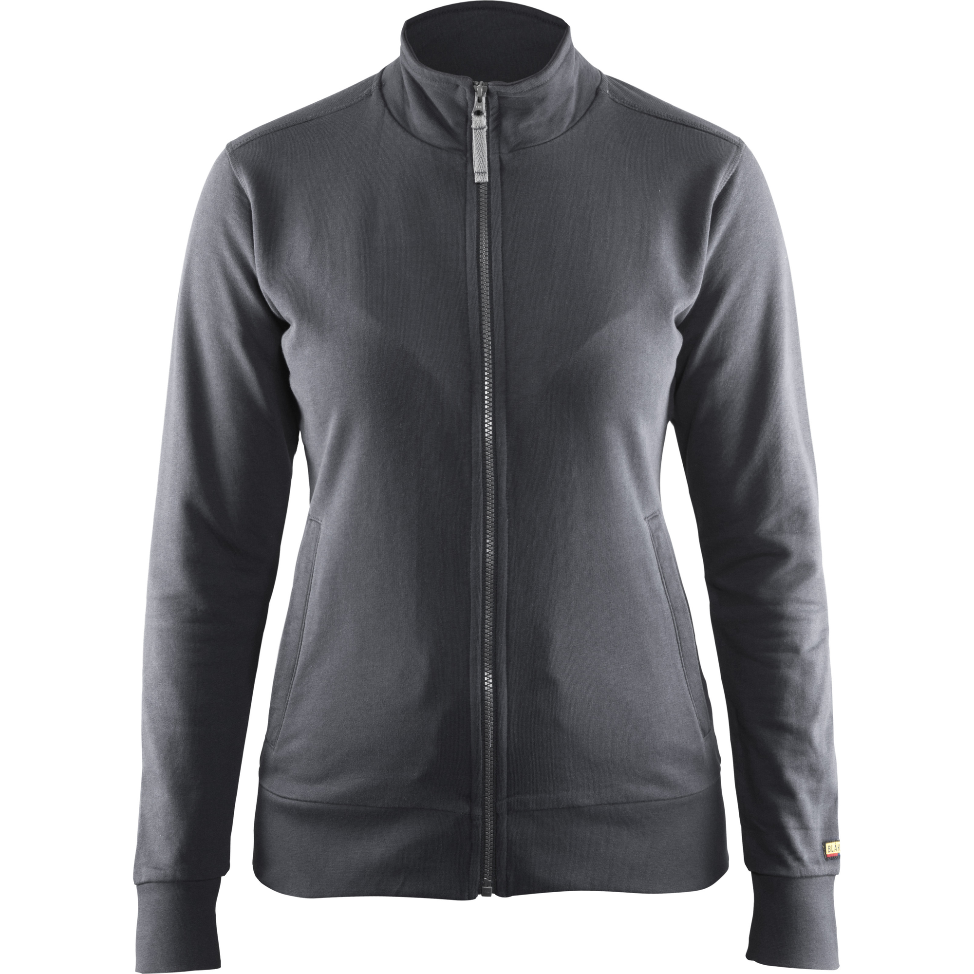 Blaklader Ladies Sweatshirt Jacket, Dark Grey
