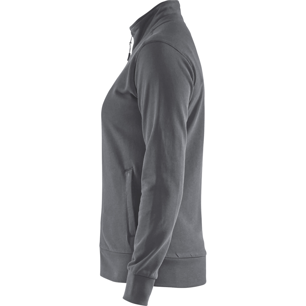 Blaklader Ladies Sweatshirt Jacket, Dark Grey (3)