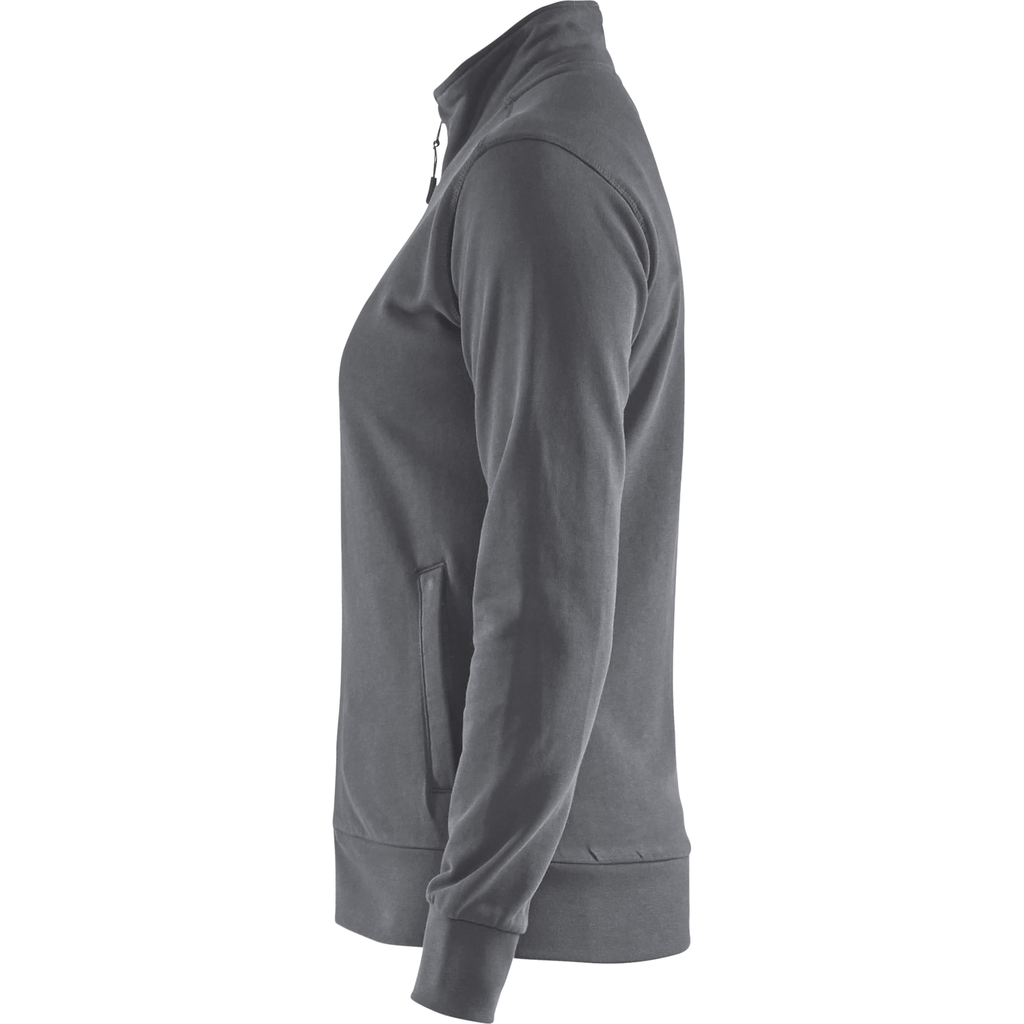 Blaklader Ladies Sweatshirt Jacket, Dark Grey (3)