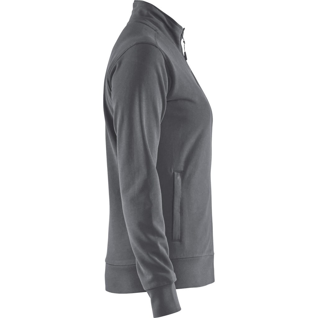 Blaklader Ladies Sweatshirt Jacket, Dark Grey (2)