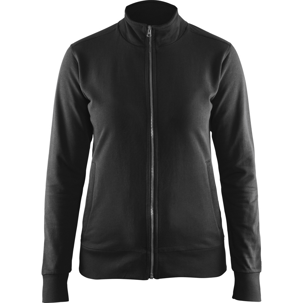 Blaklader Ladies Sweatshirt Jacket, Black
