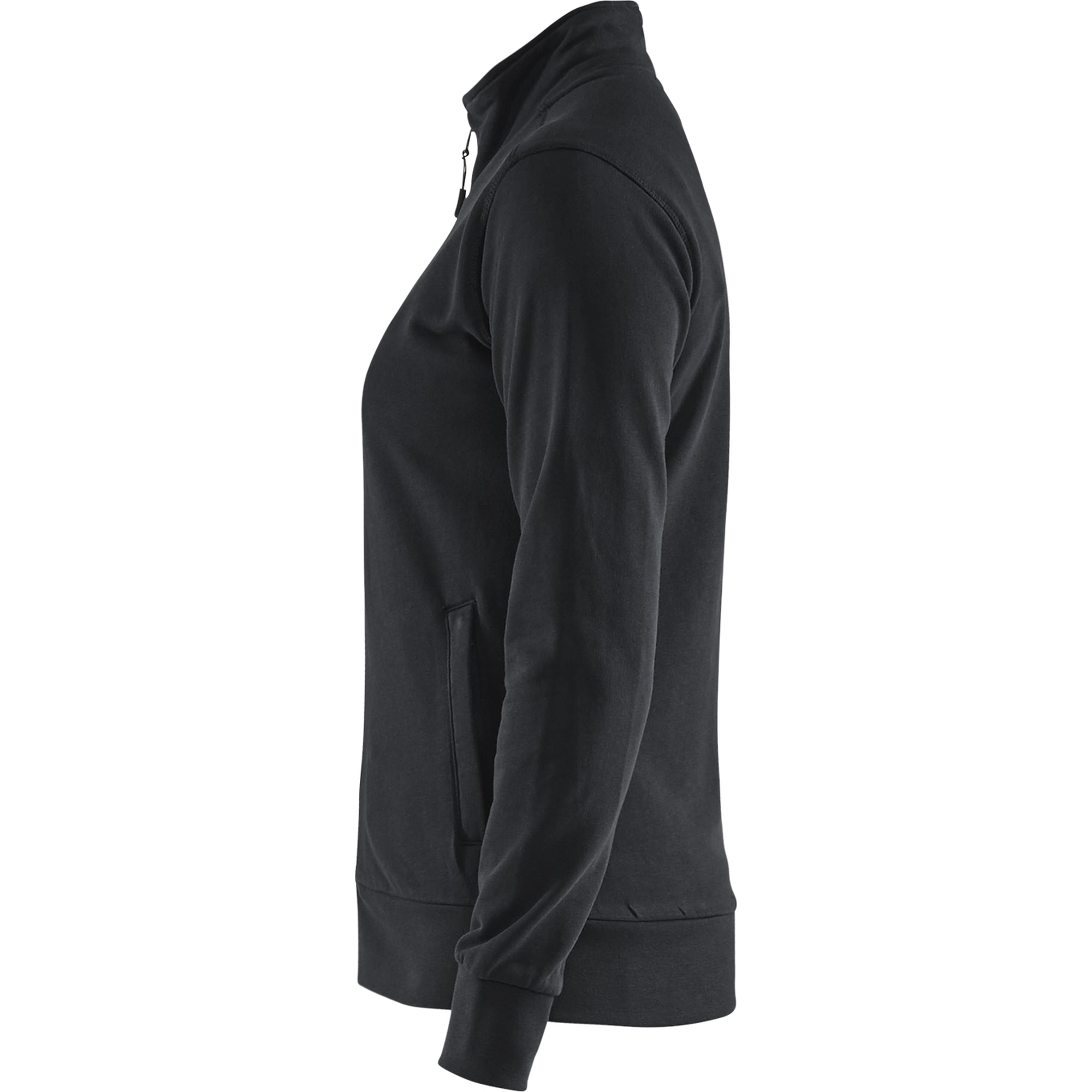Blaklader Ladies Sweatshirt Jacket, Black (3)