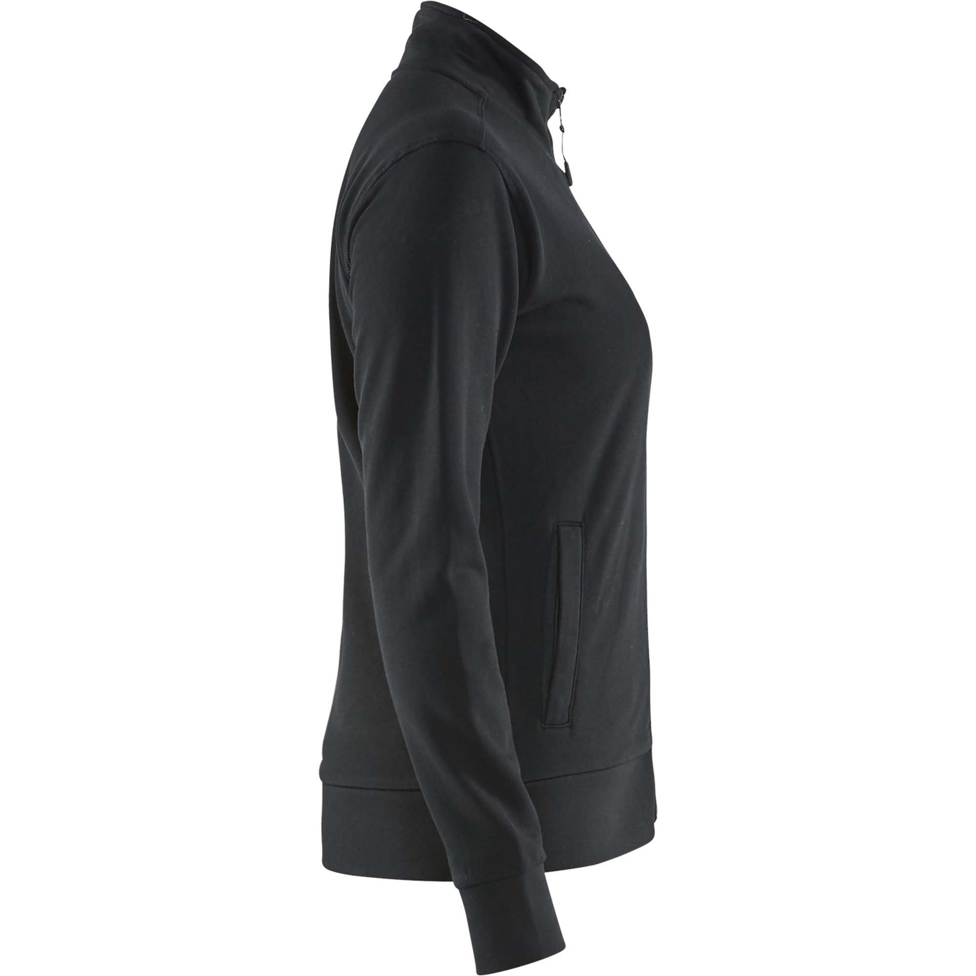 Blaklader Ladies Sweatshirt Jacket, Black (2)