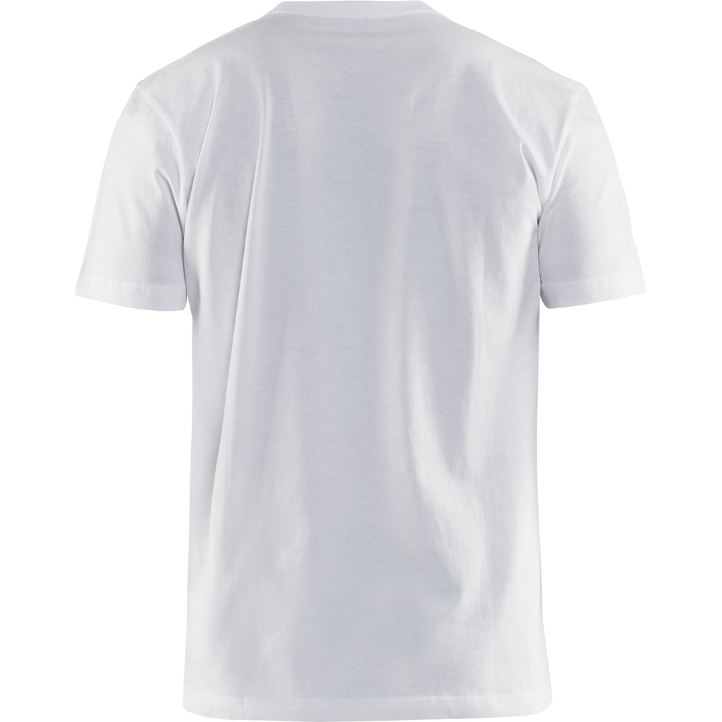 Blaklader T-Shirt, White/Dark Grey (4)