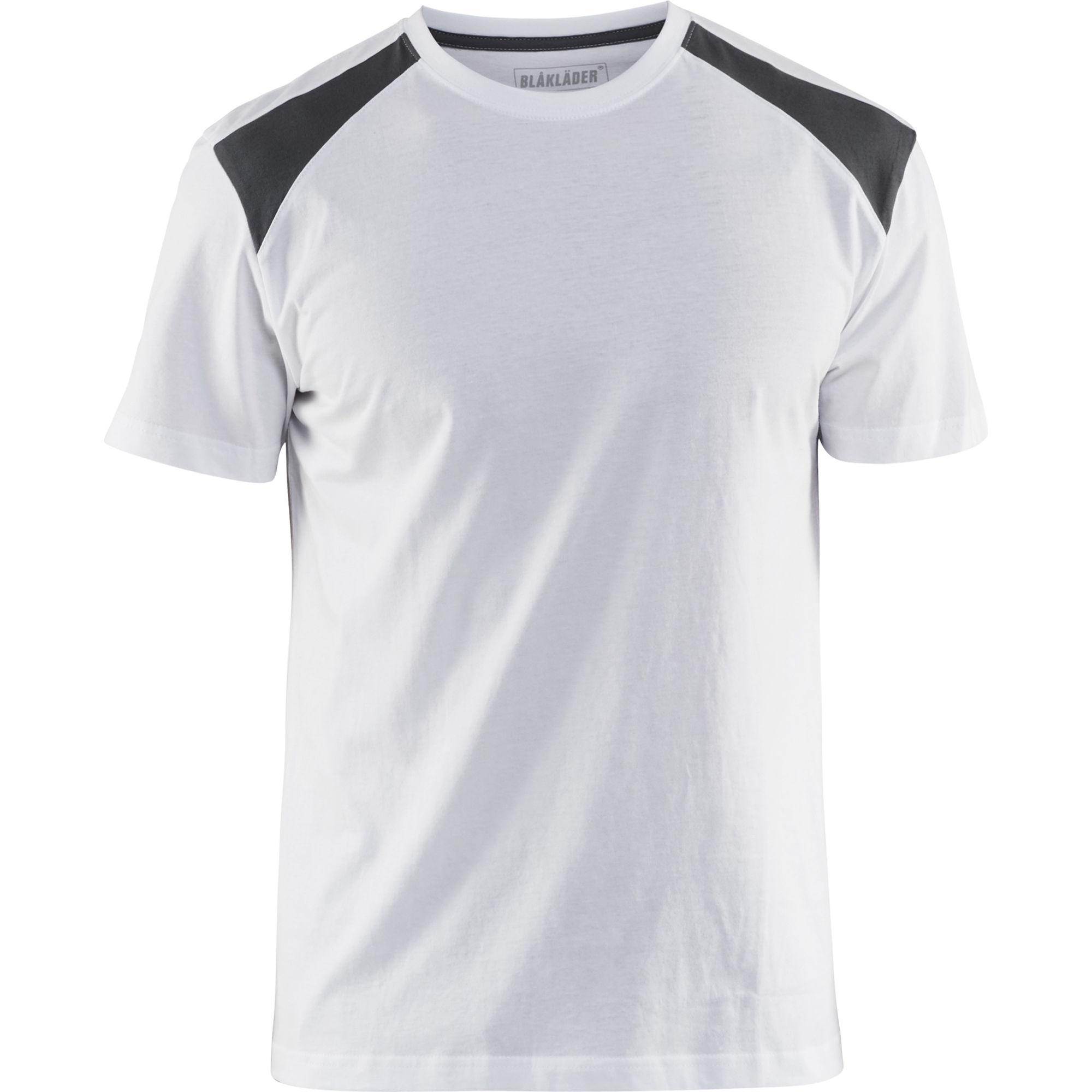 Blaklader T-Shirt, White/Dark Grey