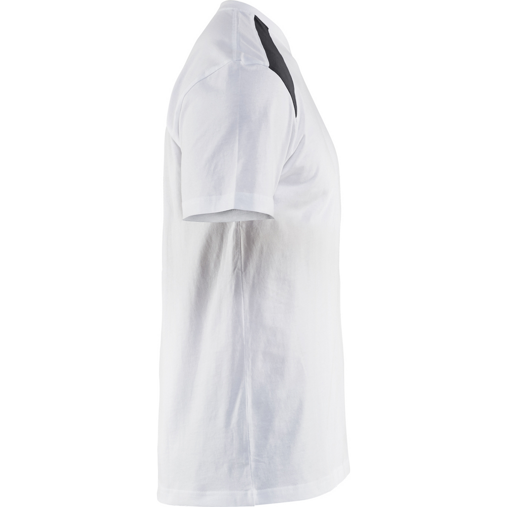 Blaklader T-Shirt, White/Dark Grey (2)