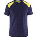 Blaklader T-Shirt, Navy/Yellow