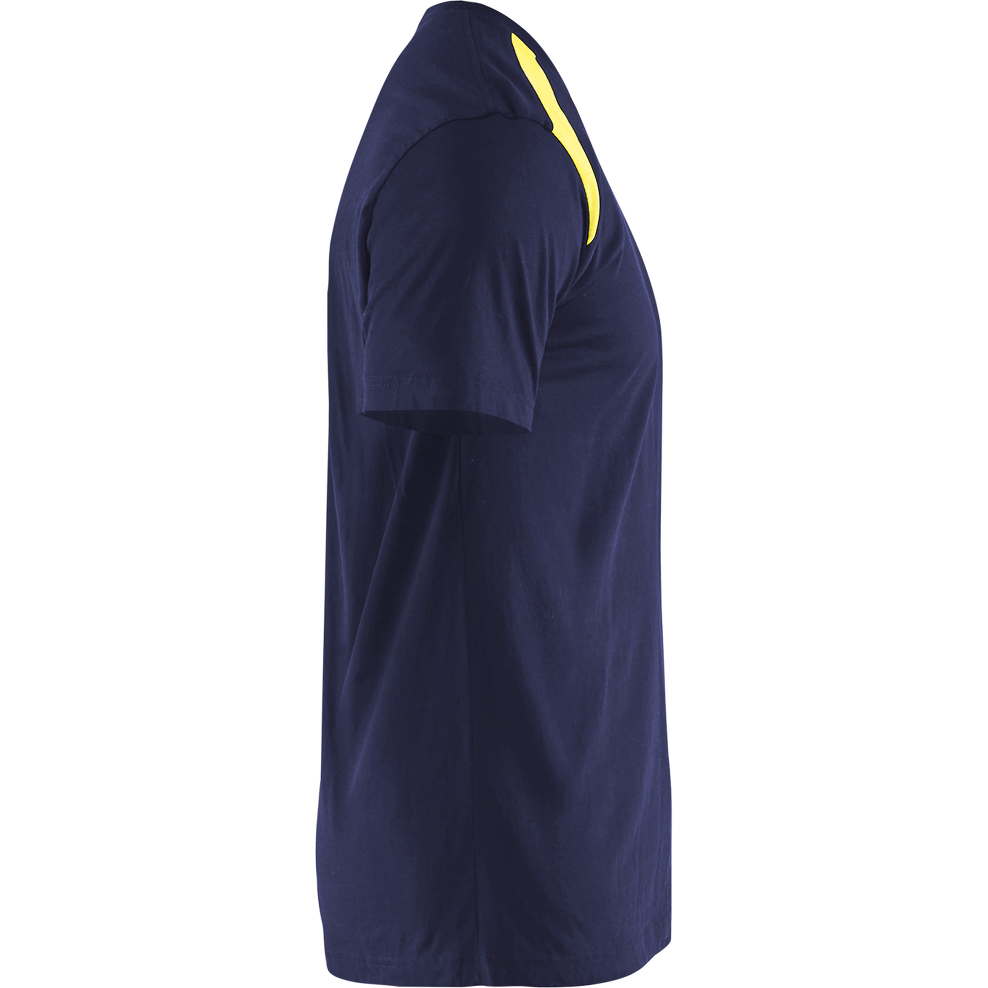 Blaklader T-Shirt, Navy/Yellow (2)