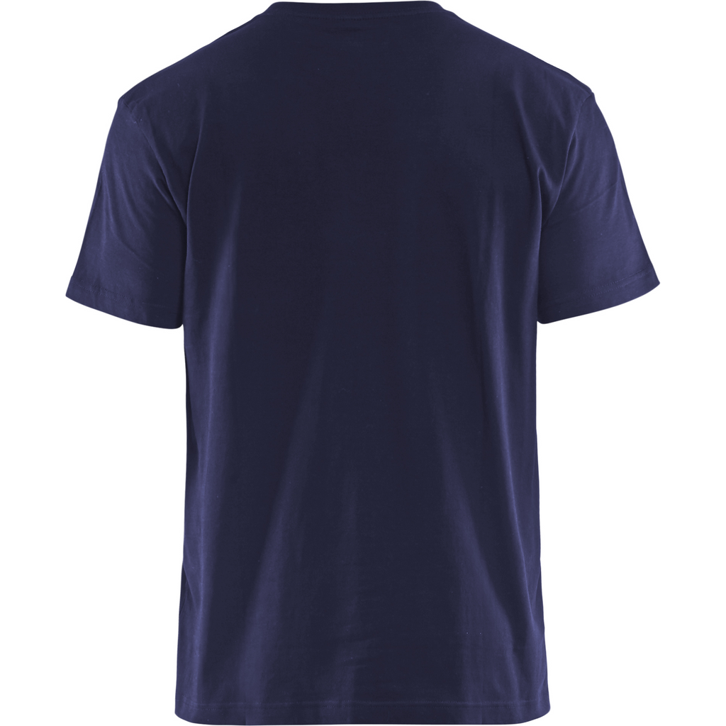 Blaklader T-Shirt, Navy Blue/Cornflower Blue (4)