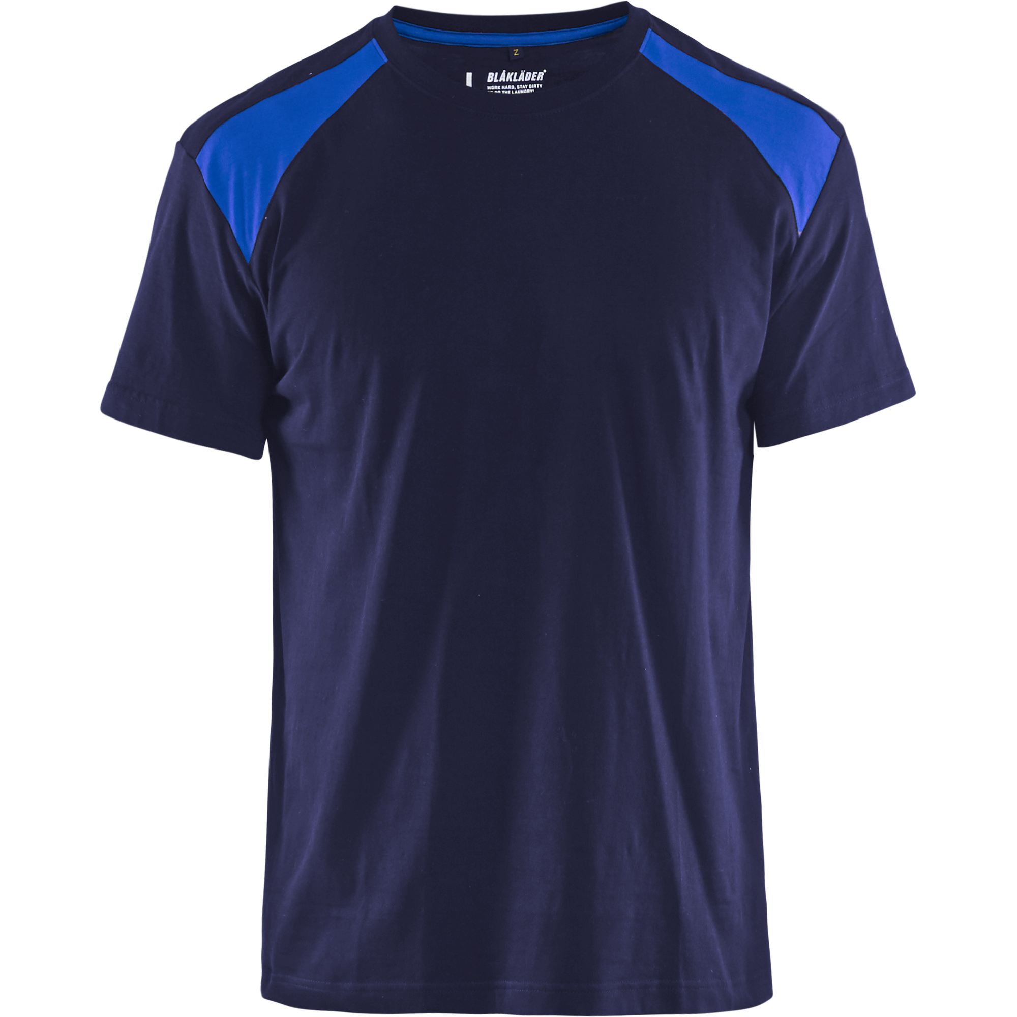 Blaklader T-Shirt, Navy Blue/Cornflower Blue