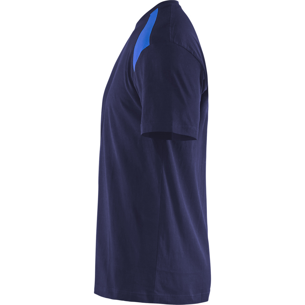 Blaklader T-Shirt, Navy Blue/Cornflower Blue (3)