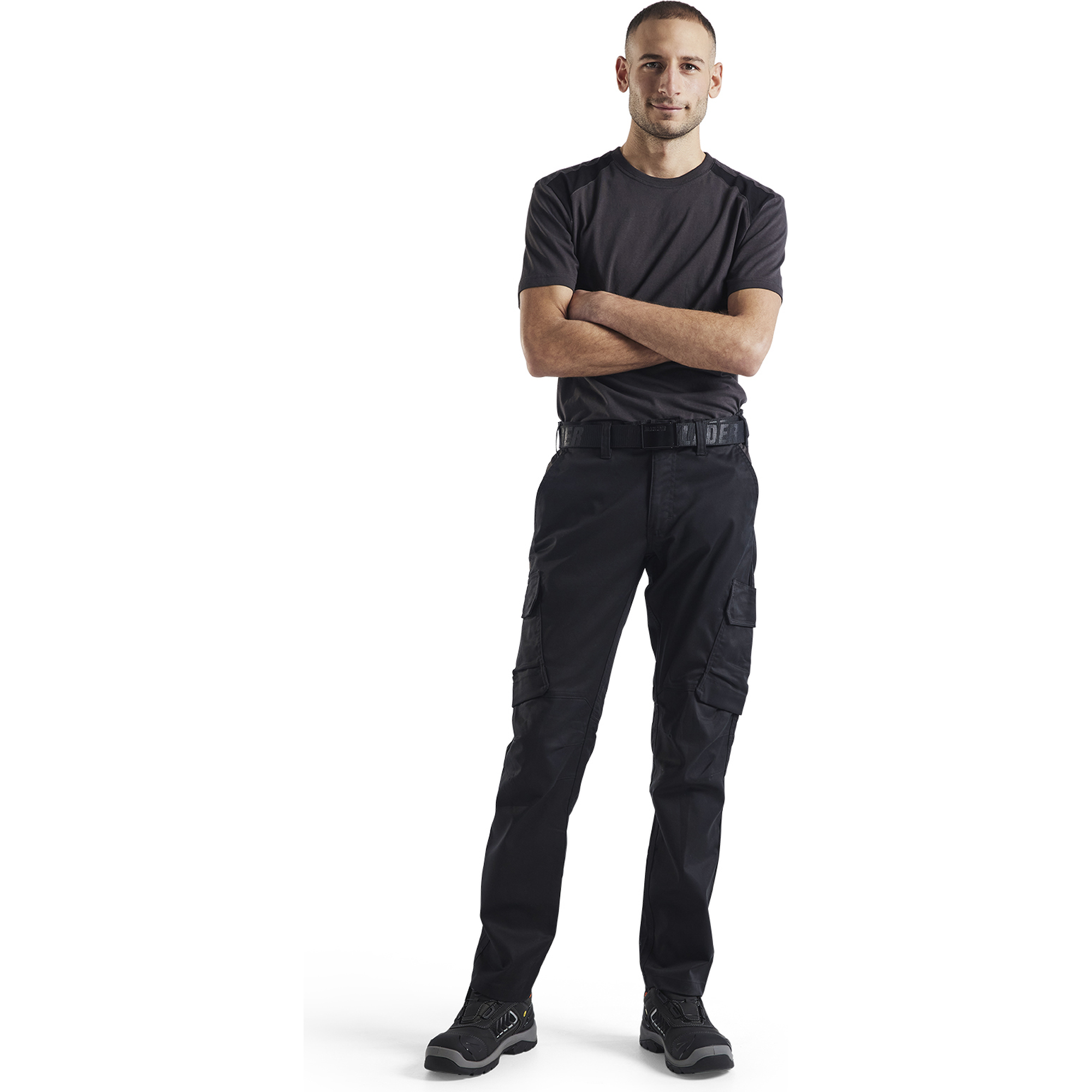 Blaklader T-Shirt, Medium Grey/Black (5)