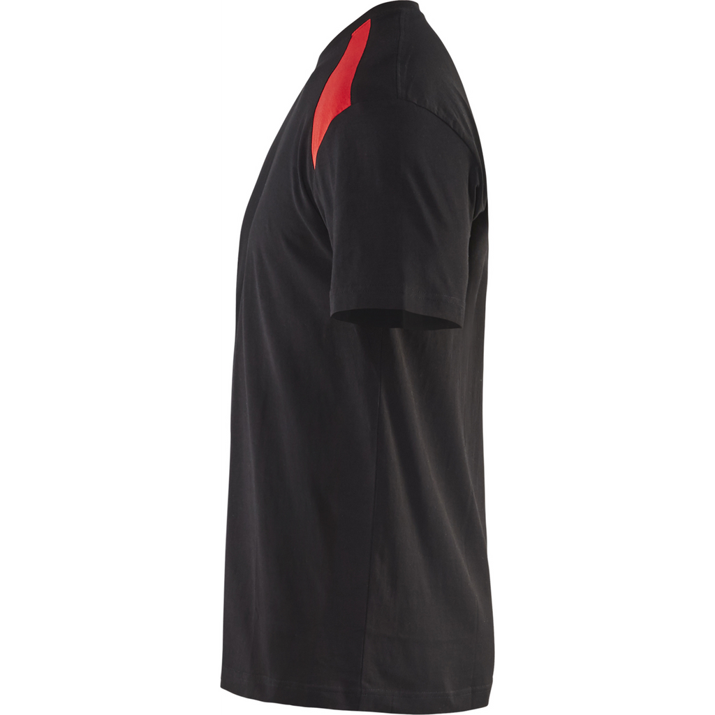 Blaklader T-Shirt, Black/Red (3)