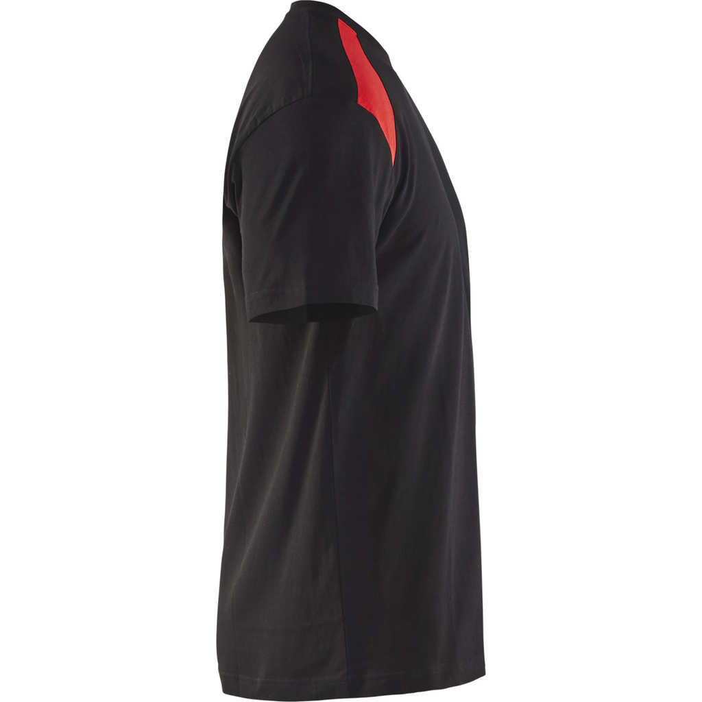 Blaklader T-Shirt, Black/Red (2)