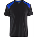 Blaklader T-Shirt, Black/Cornflower Blue