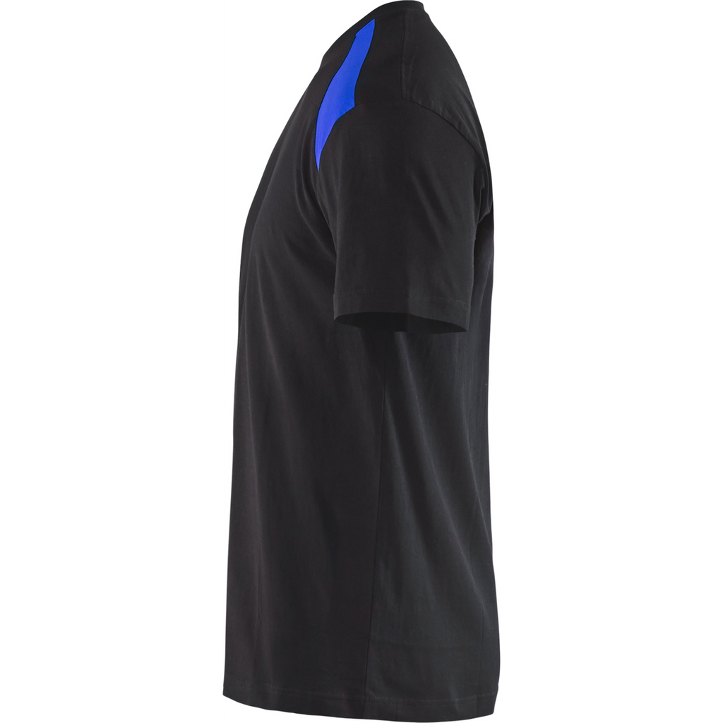 Blaklader T-Shirt, Black/Cornflower Blue (3)