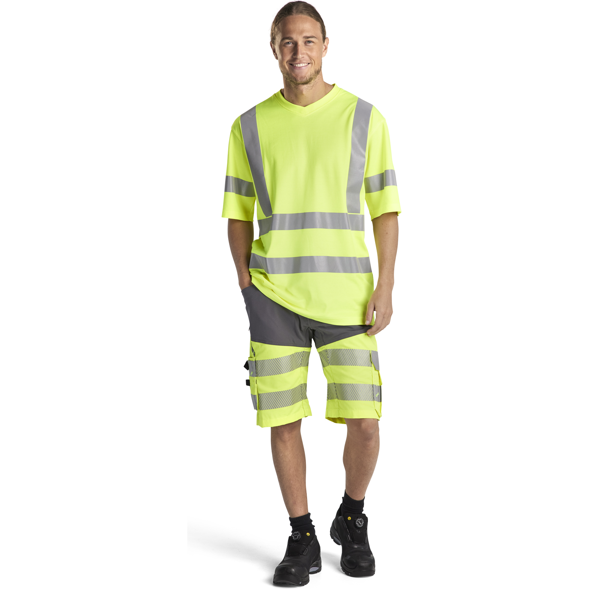 Blaklader High Vis UV Protection T-Shirt, Yellow (5)