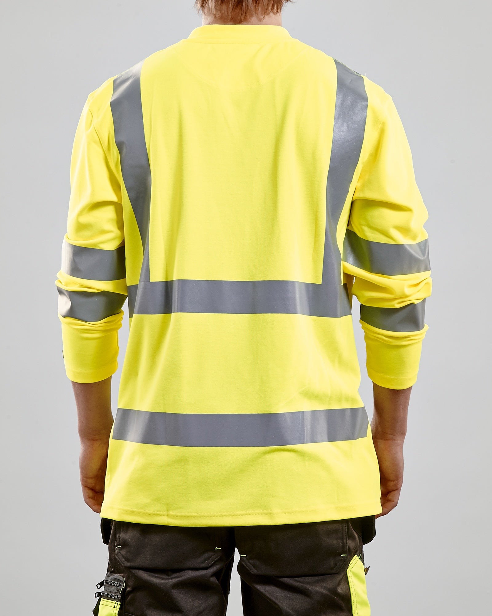 Blaklader High Vis UV Protection Long Sleeve Shirt, Yellow (6)